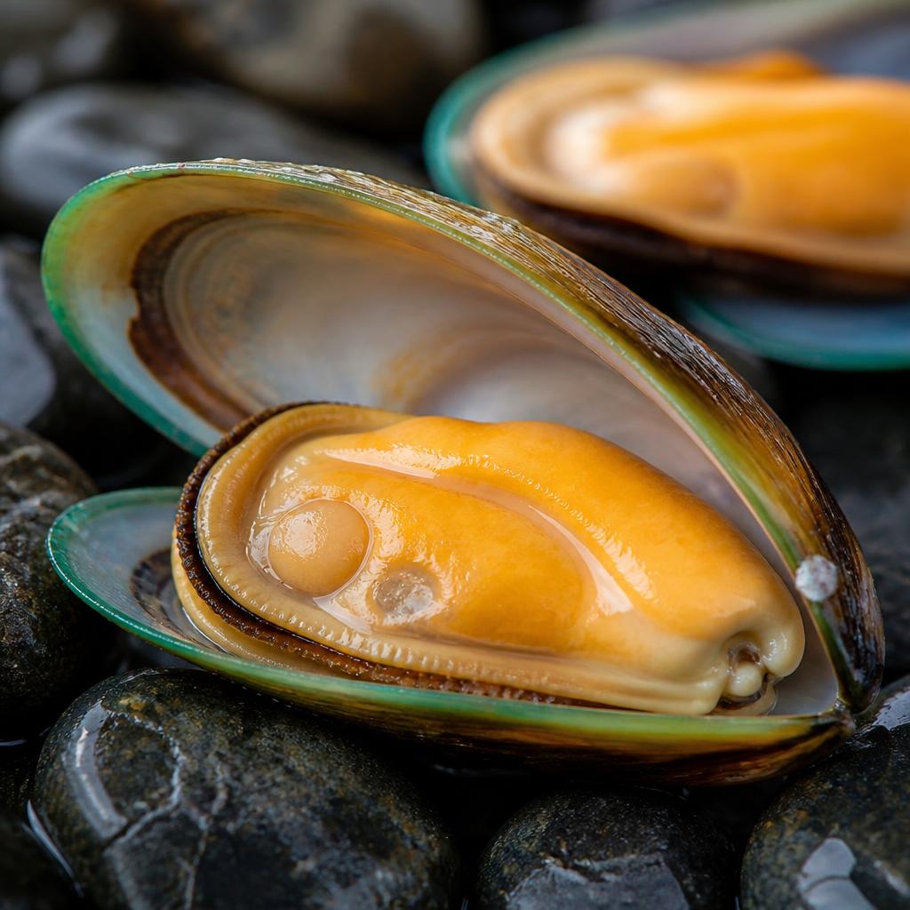 Mejillón verde Perna canaliculus